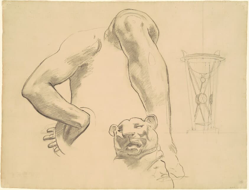 Studies for "Classic and Romantic Art" — John Singer Sargent