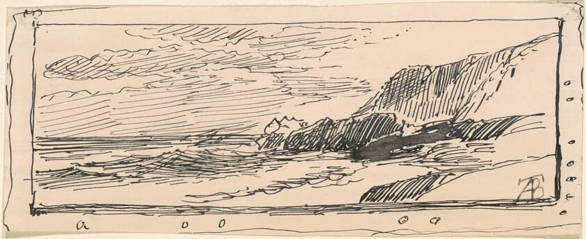 Rocky Coast — Alfred Thompson Bricher
