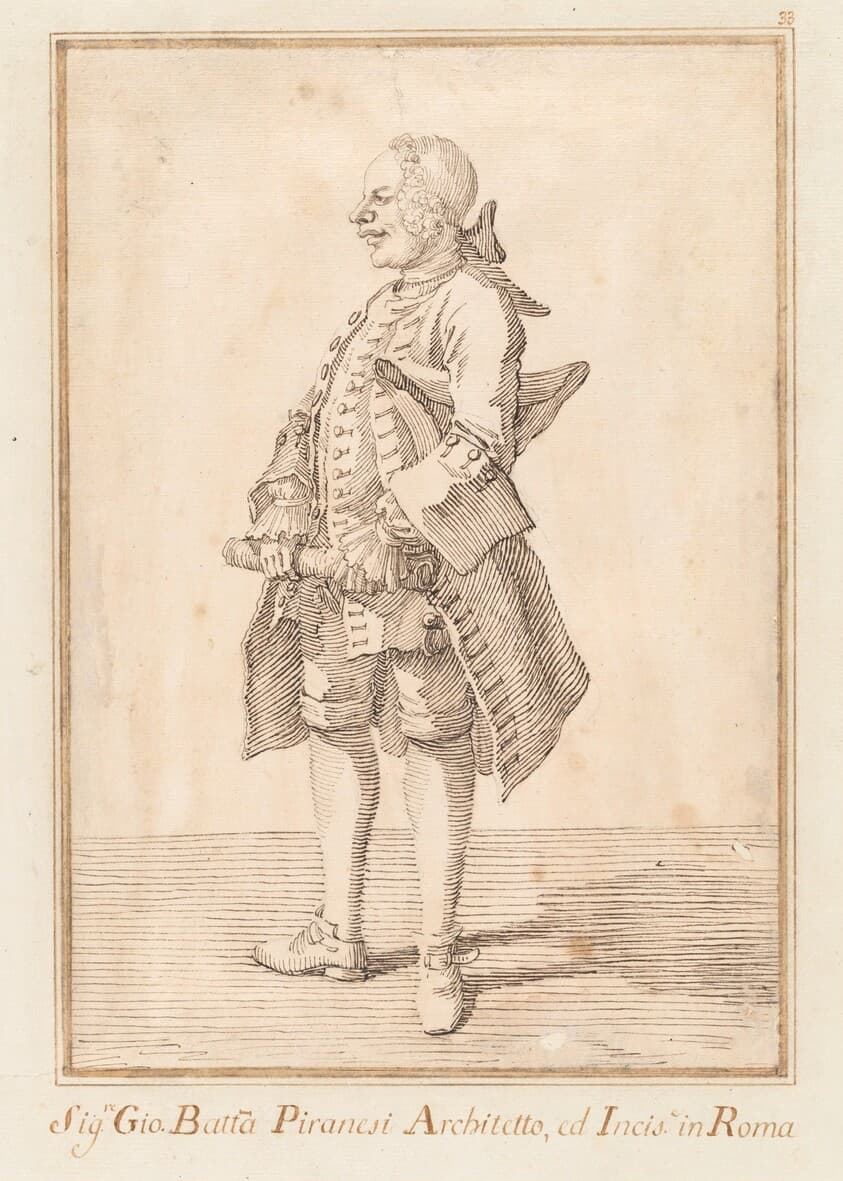 Giovanni Battista Piranesi — Pier Leone Ghezzi