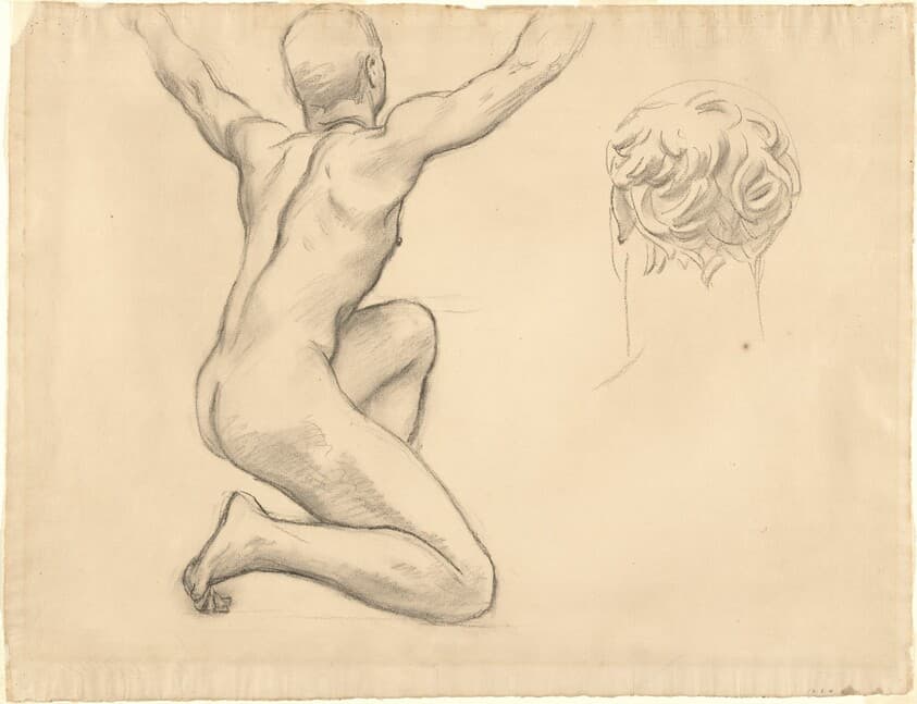 Studies for "The Unveiling of Truth" — John Singer Sargent