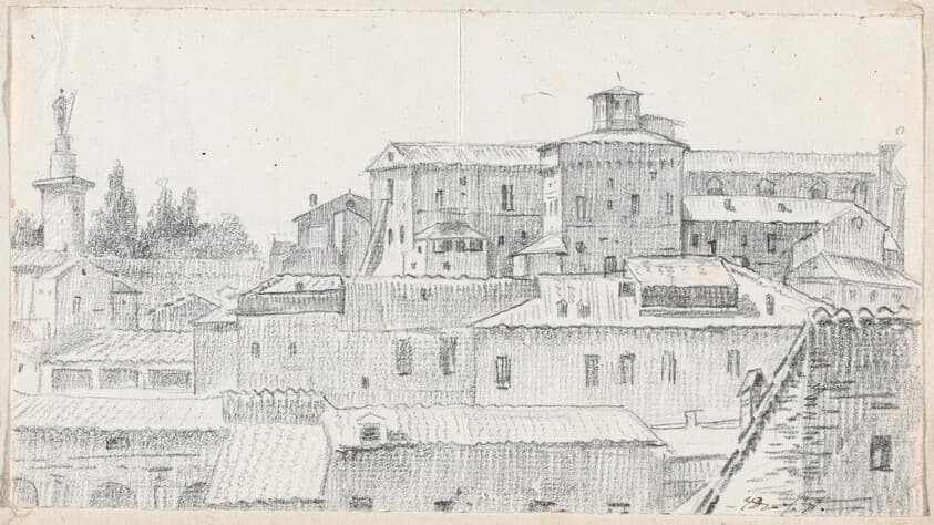 The Capitoline Hill — Jacques-Louis David