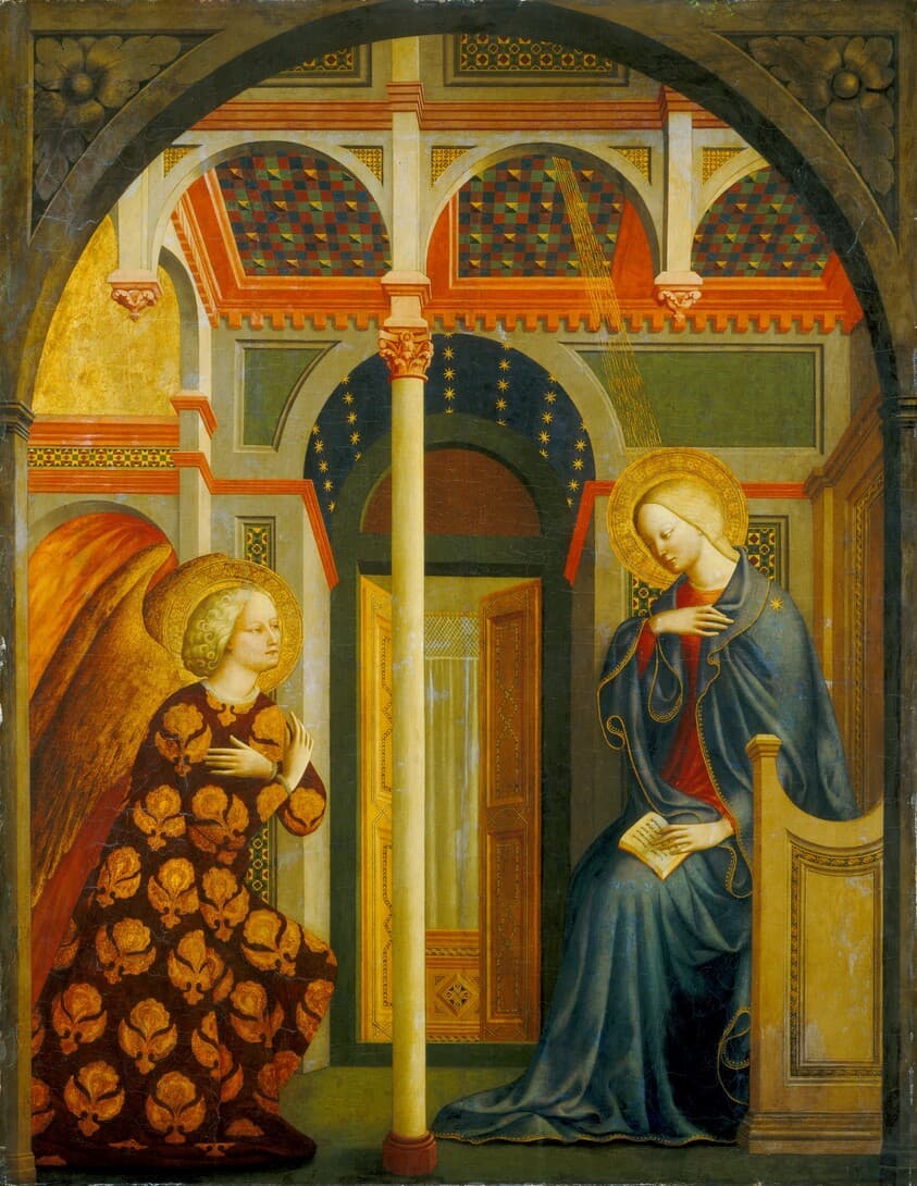 The Annunciation — Masolino da Panicale
