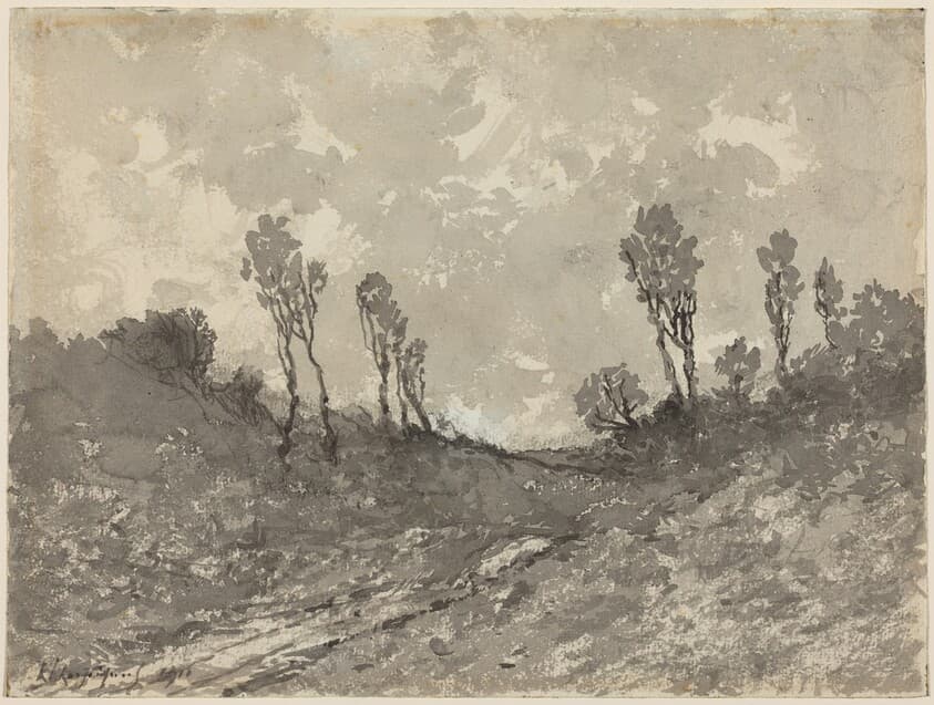 Road at Hérisson — Henri-Joseph Harpignies