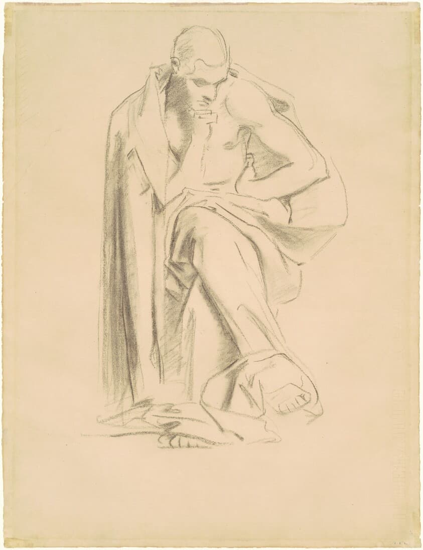 Study for "Philosophy" — John Singer Sargent