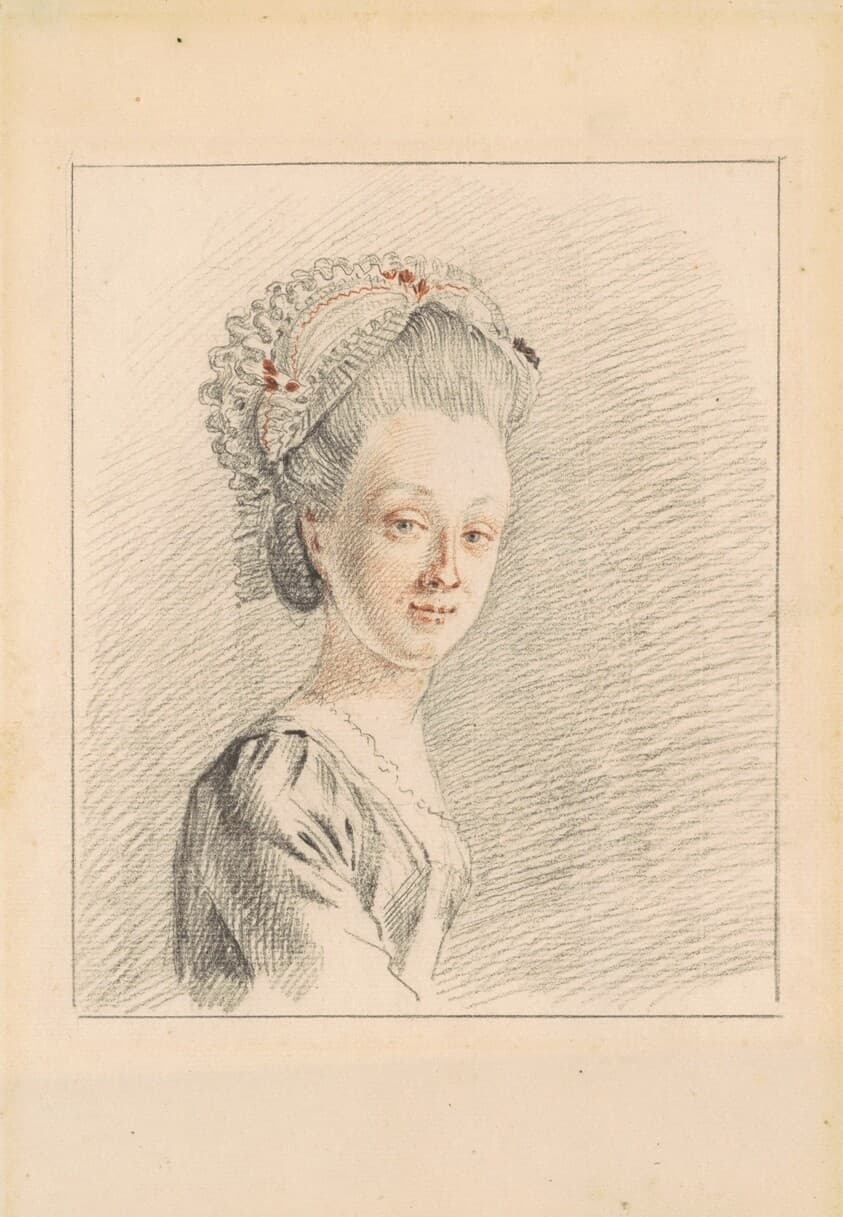 A Lady Wearing a Dormeuse Cap — Nicolaas Muys