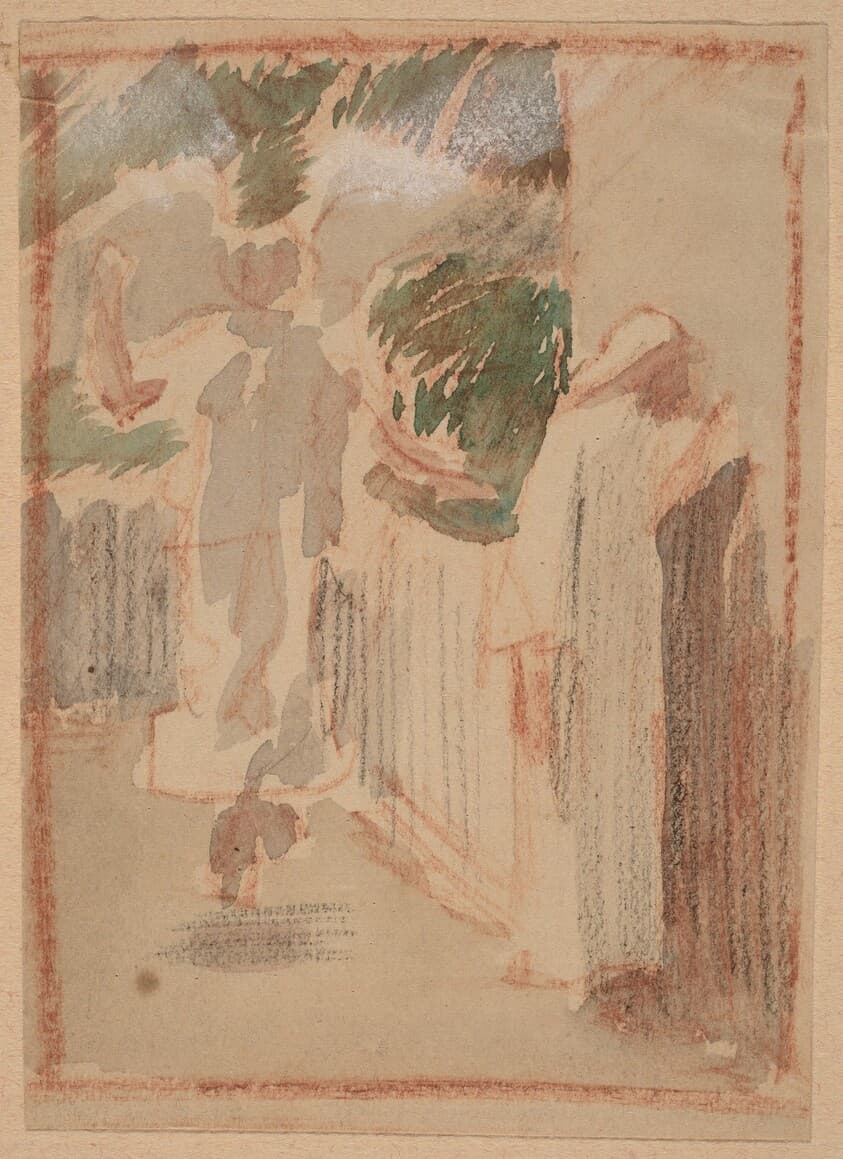 Study for a Panel — Charles Sprague Pearce