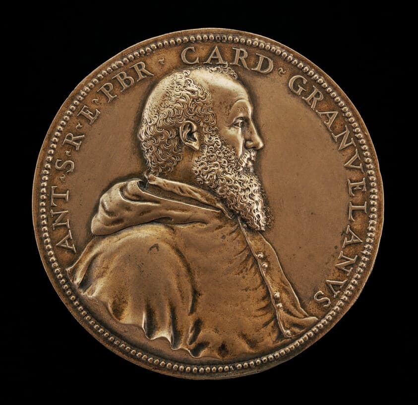 Antoine Perrenot, 1517-1586, Bishop of Arras 1540, Cardinal Granvelle 1561 — Jacques Jonghelinck