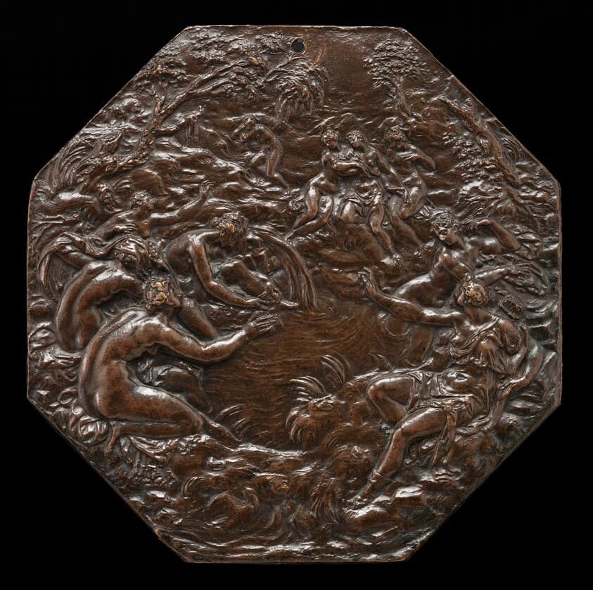Diana and Callisto — Guglielmo della Porta