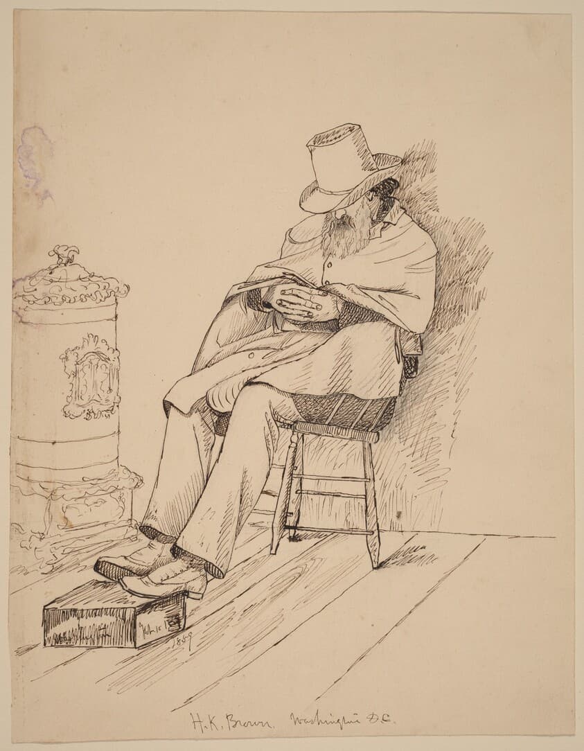 H.K. Brown — John Quincy Adams Ward