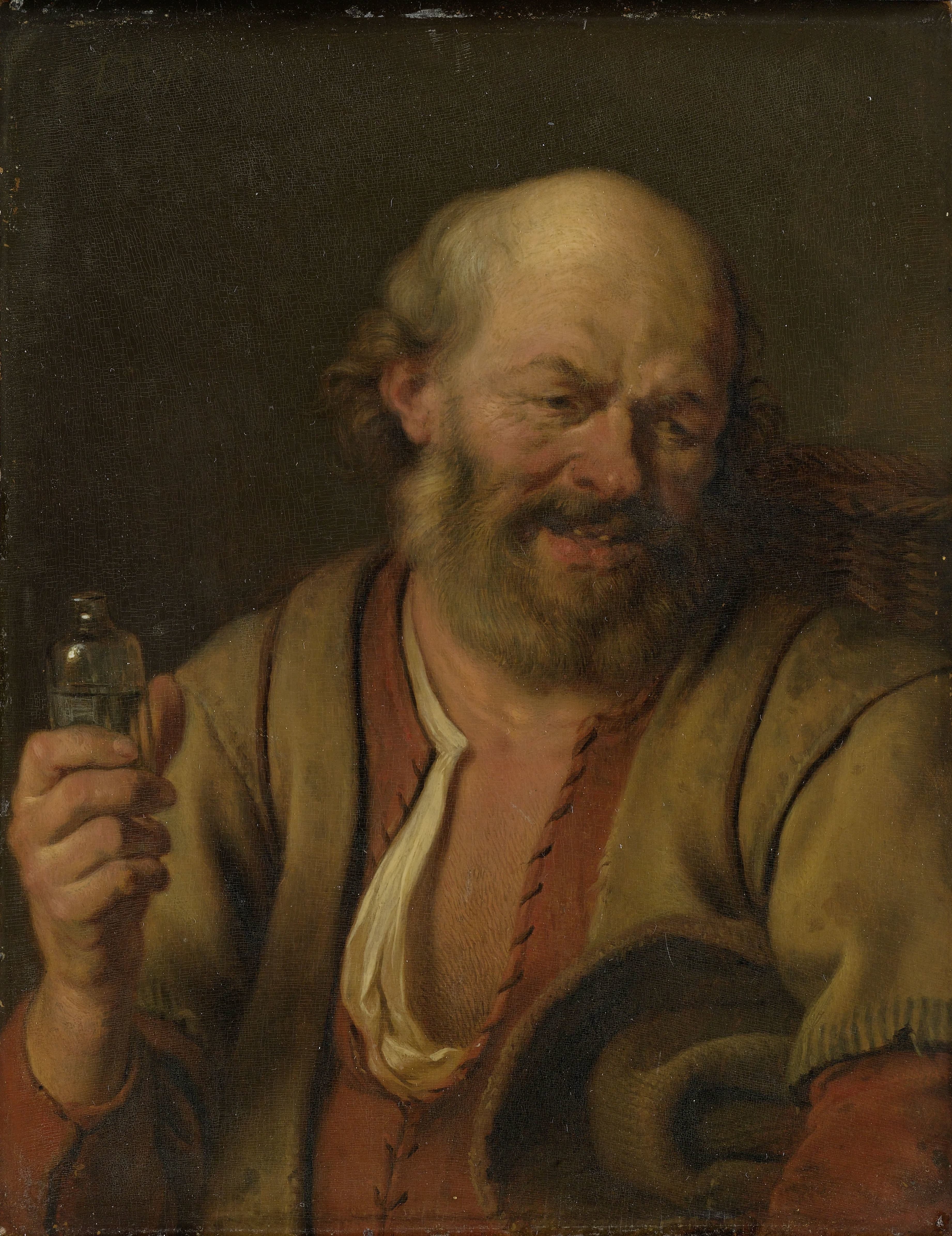A Man with a Gin Bottle — Ary de Vois