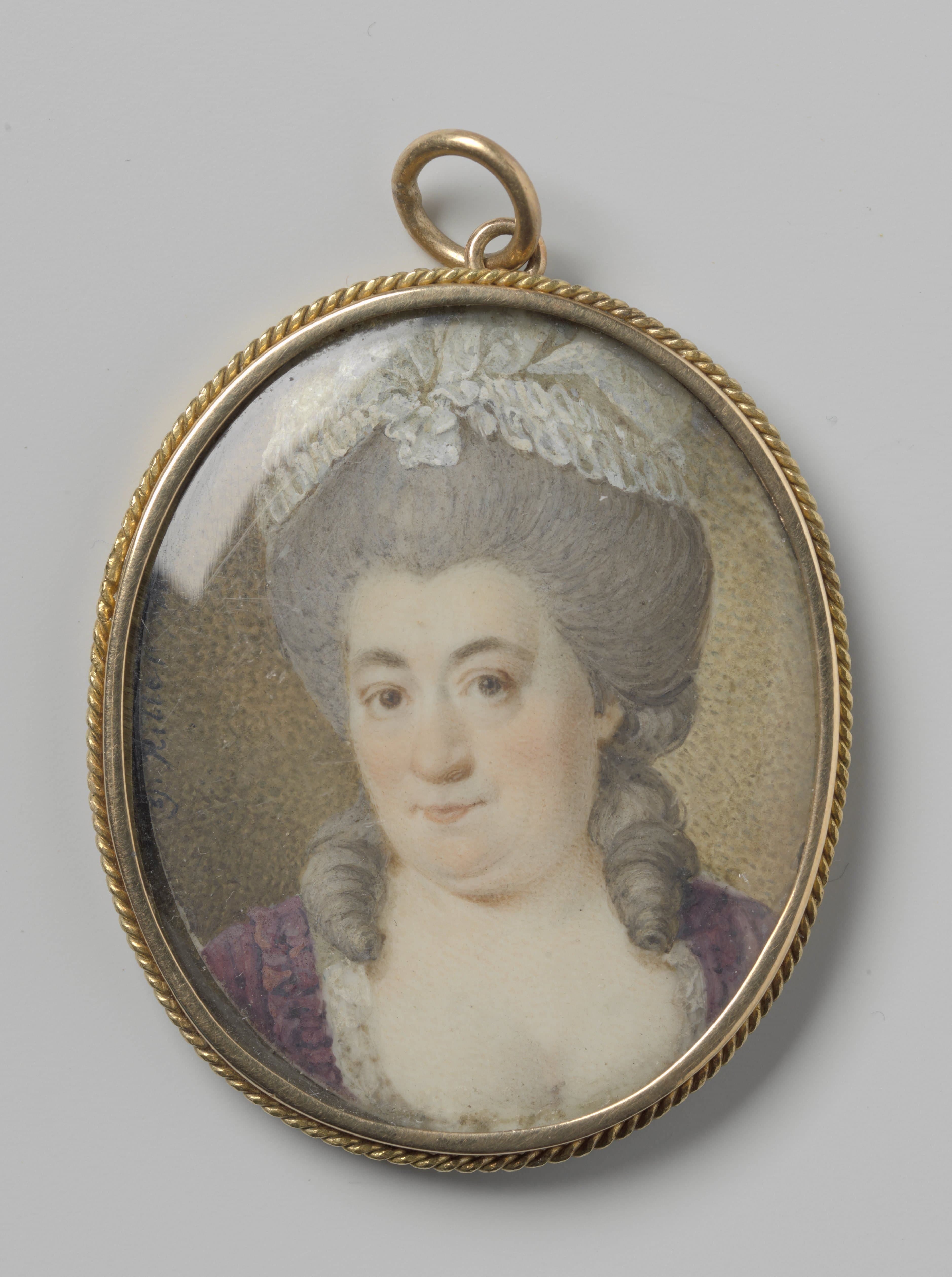 Portret van een vrouw — George Nikolaus Ritter