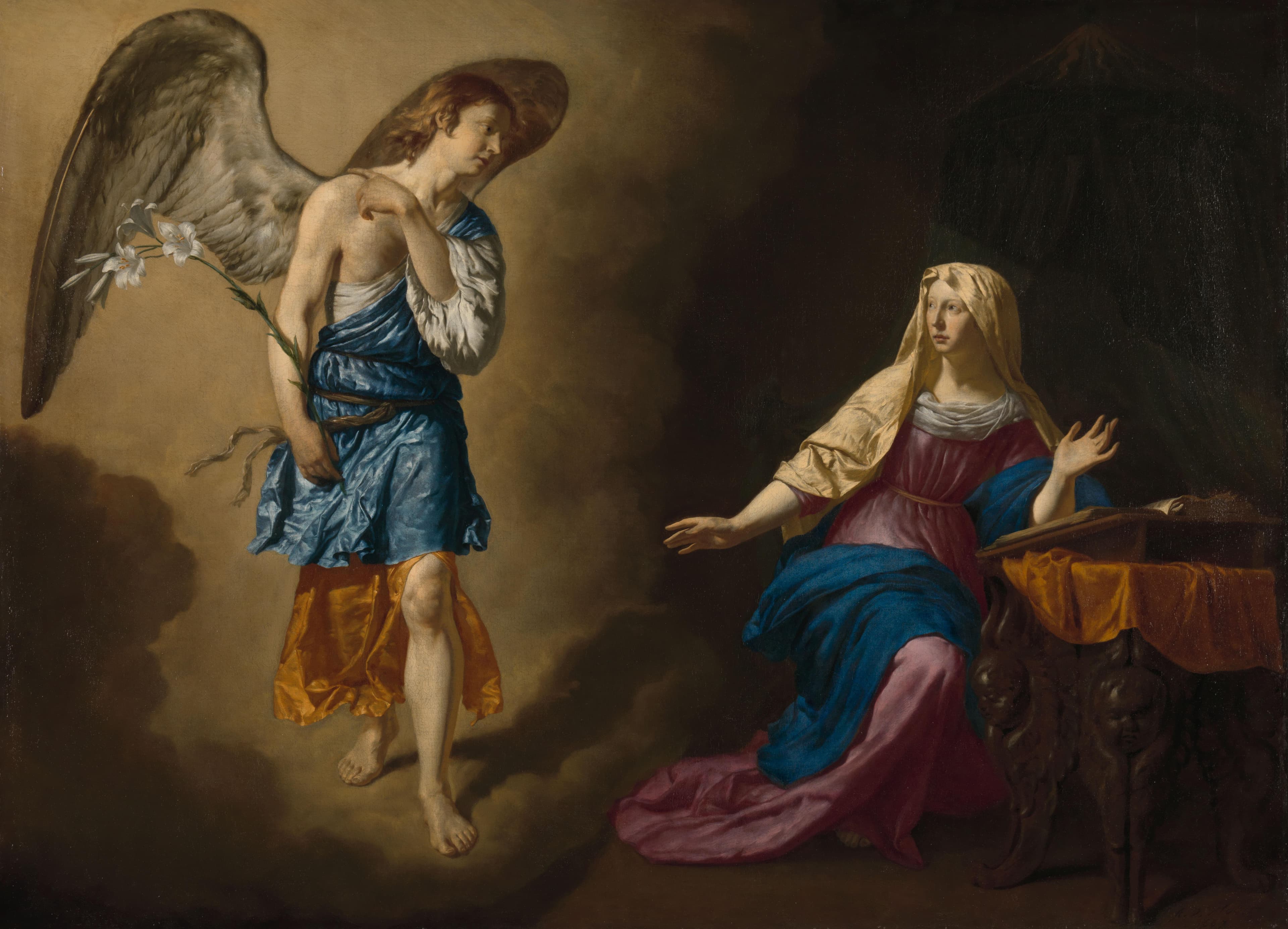 The Annunciation to the Virgin — Adriaen van de Velde