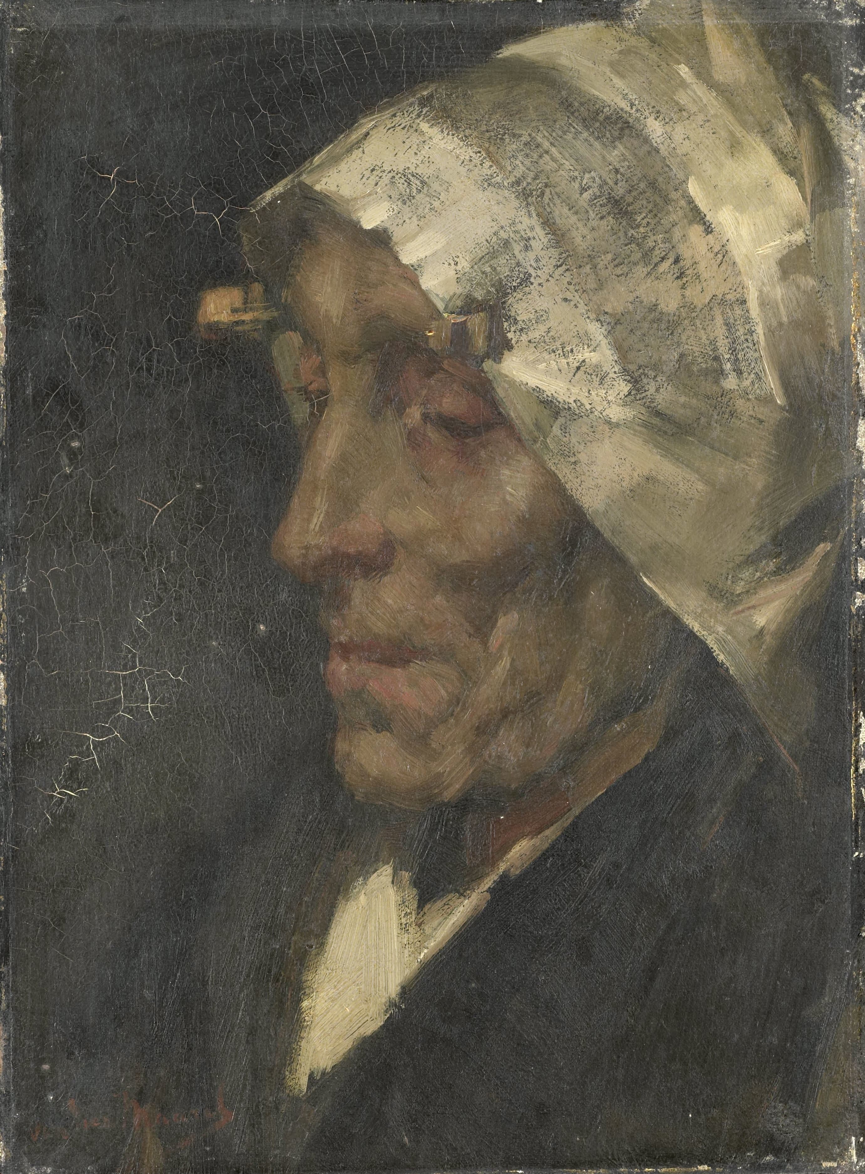 Vissersvrouw — Marinus van der Maarel