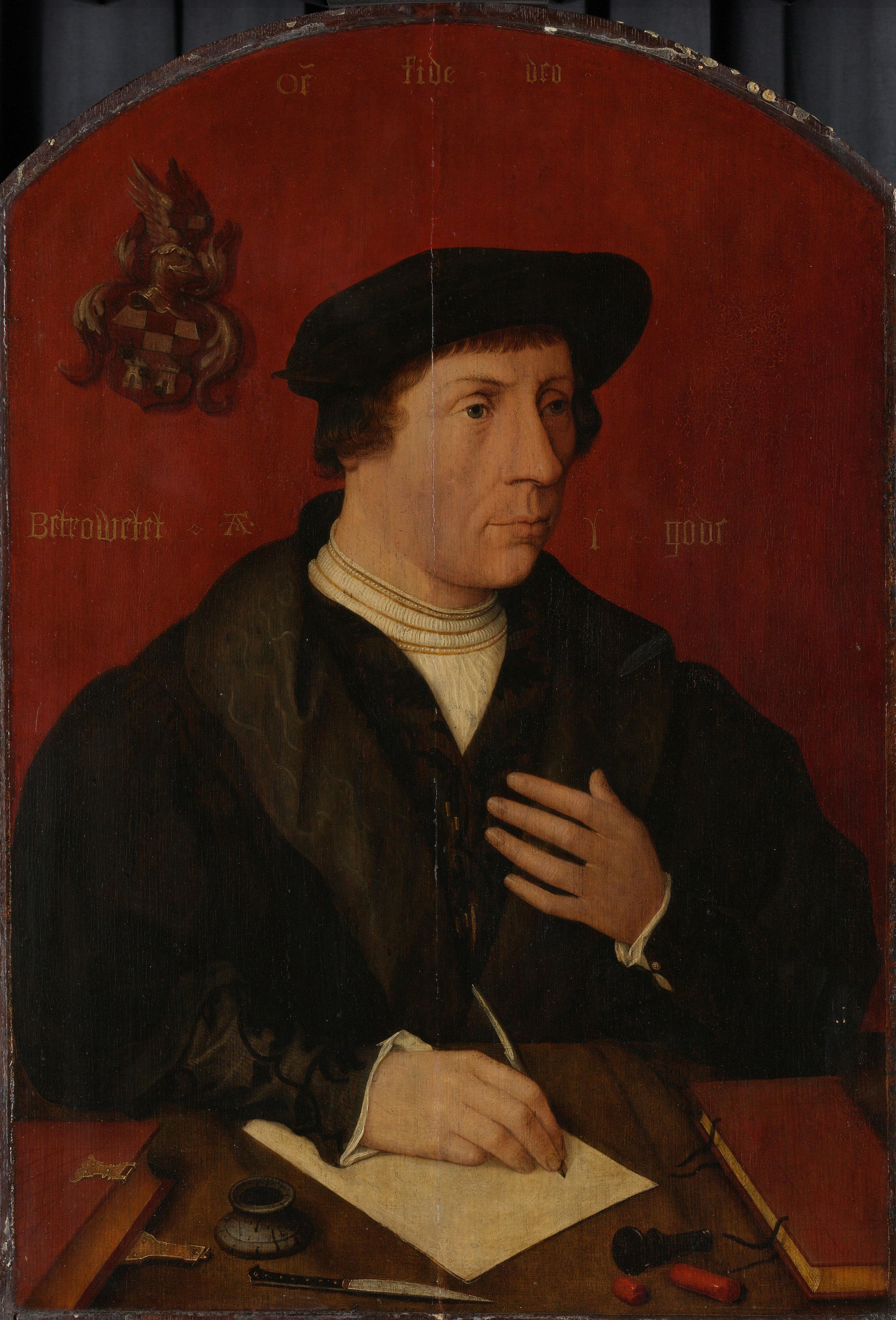 Portrait of a man — Jan Jansz Mostaert