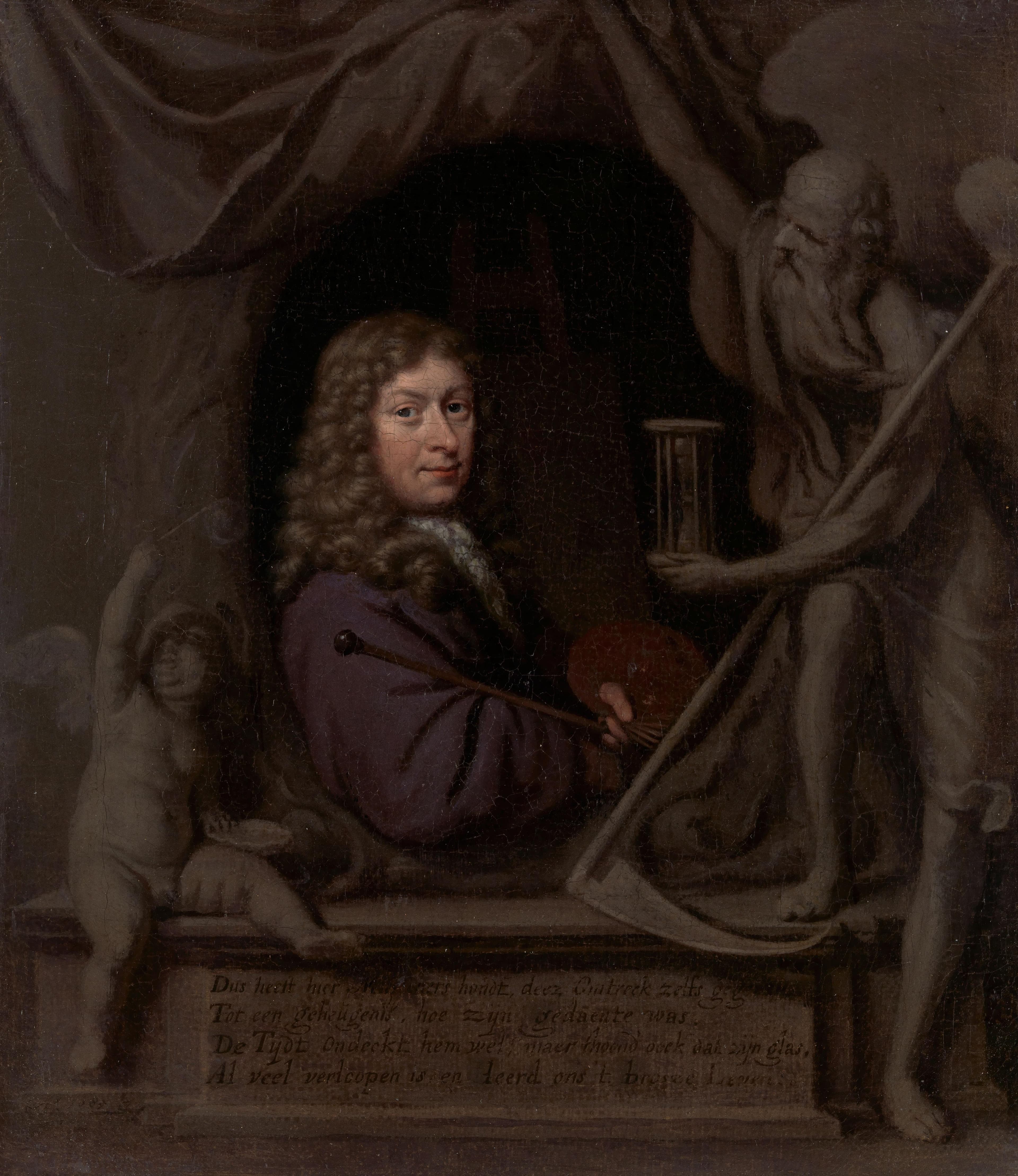 Zelfportret — Michiel van Musscher