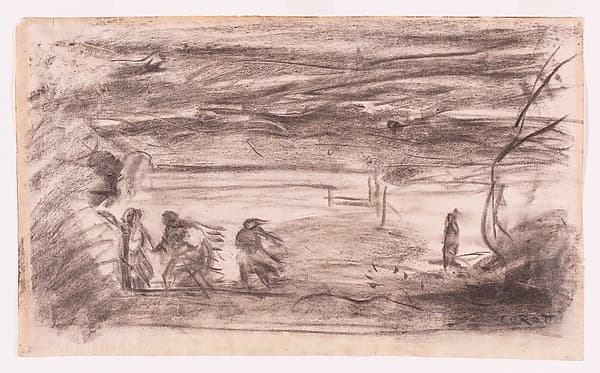 The Destruction of Sodom — Camille Corot