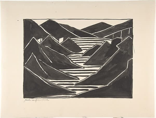 Composition (Fjord) — Jacoba van Heemskerck