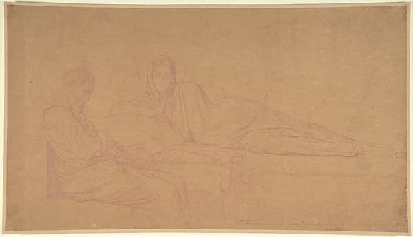 The Nativity — Hippolyte Flandrin