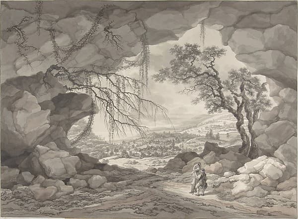 Landscape near Mödling — Jakob Matthias Schmutzer