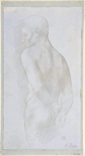 Study of a Figure — Alphonse Legros