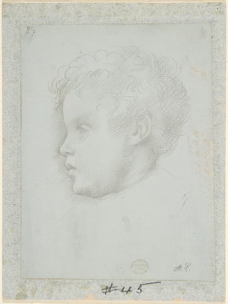Study of a Head — Alphonse Legros