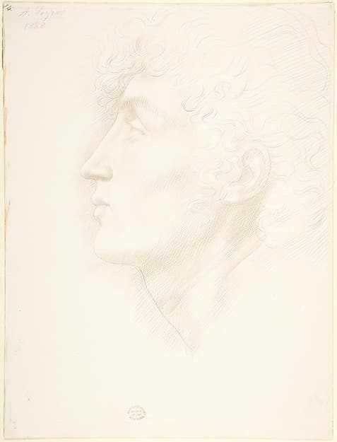 Head of an Irish Girl — Alphonse Legros