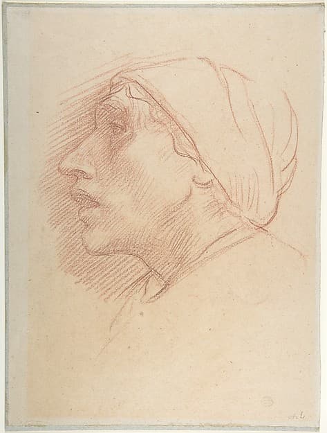 Head of a Woman — Alphonse Legros
