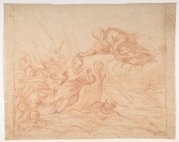 Christ Stilling the Tempest ? — Paolo De Matteis