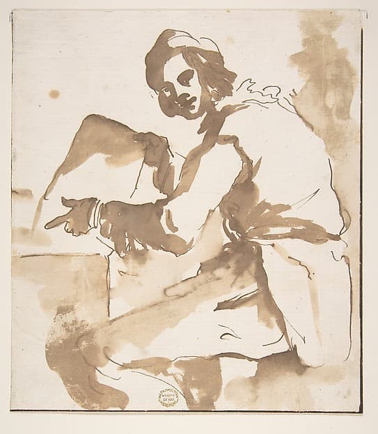 Youth Reading — Pier Francesco Mola