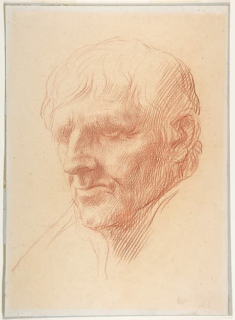 Head of a Man — Alphonse Legros