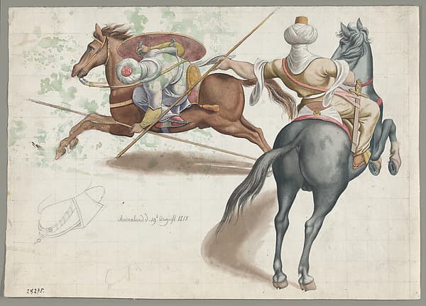 Fighting Horsemen — Friedrich Olivier