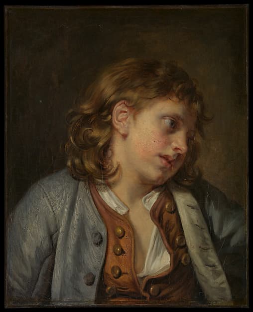 Head of a Young Boy — Jean-Baptiste Greuze