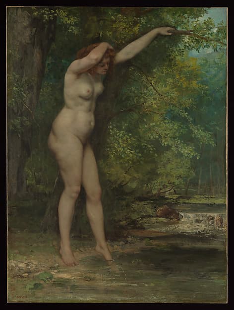 The Young Bather — Gustave Courbet