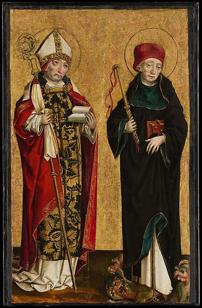 Saint Adalbert and Saint Procopius — Master of Eggenburg