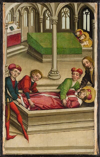 The Burial of Saint Wenceslas — Master of Eggenburg