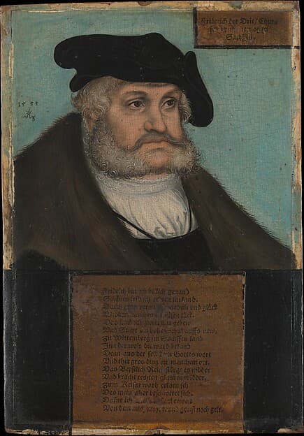 Friedrich III (1463–1525), the Wise, Elector of Saxony — Lucas Cranach the Elder and Workshop