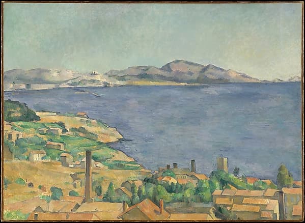 The Gulf of Marseille Seen from L'Estaque — Paul Cézanne