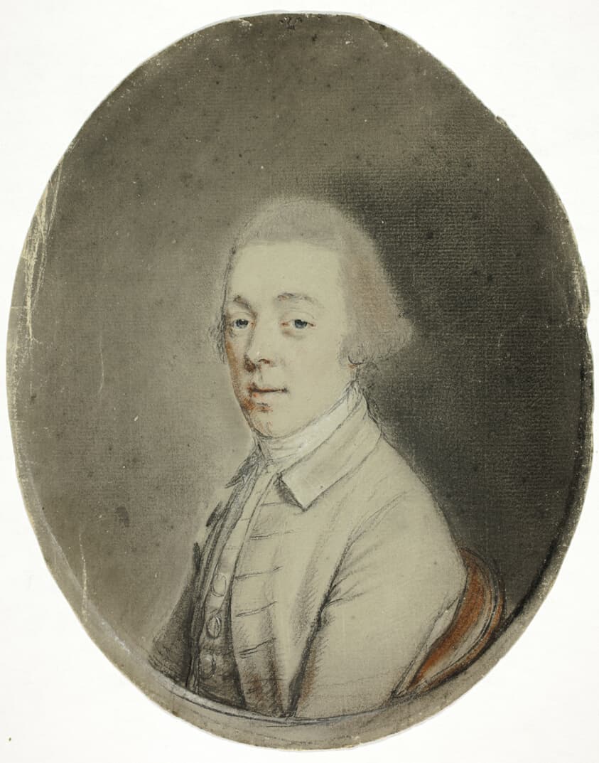 Portrait of a Man — Hugh Douglas Hamilton