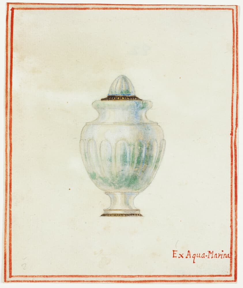 Aquamarine Urn — Giuseppe Grisoni