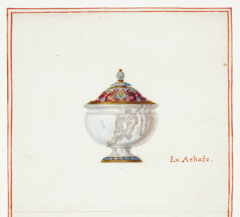 Agate Covered Bowl — Giuseppe Grisoni