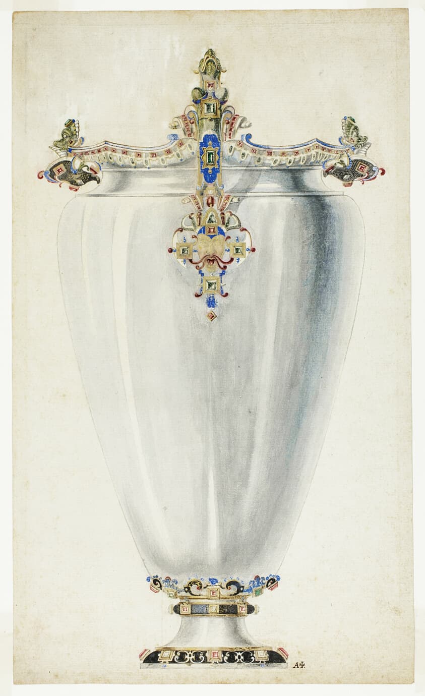 Monumental Jewelled Vase — Giuseppe Grisoni