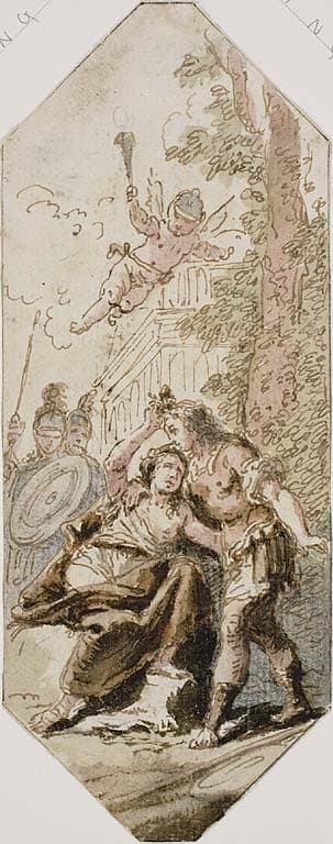 Rinaldo and Armida — Francesco Fontebasso