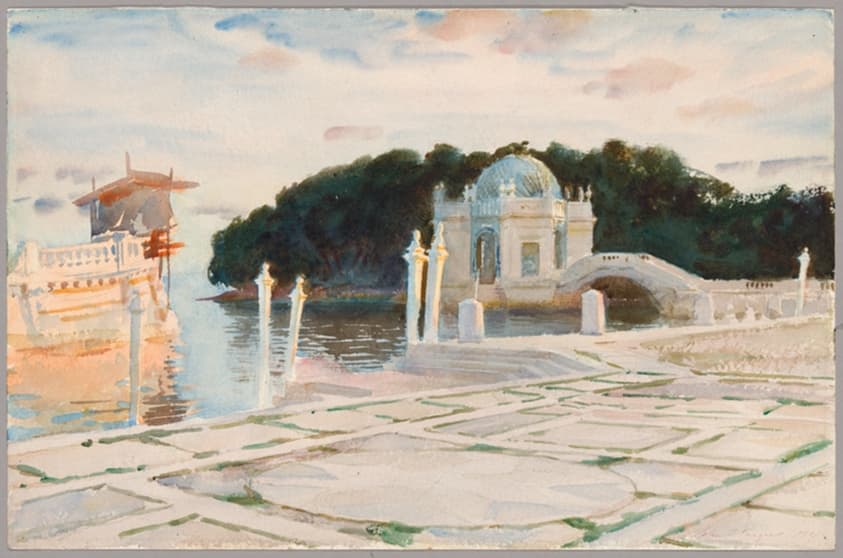 The Basin, Vizcaya — John Singer Sargent