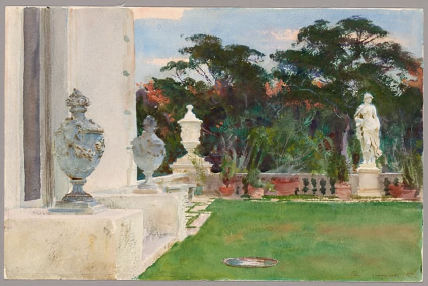 The Terrace, Vizcaya — John Singer Sargent
