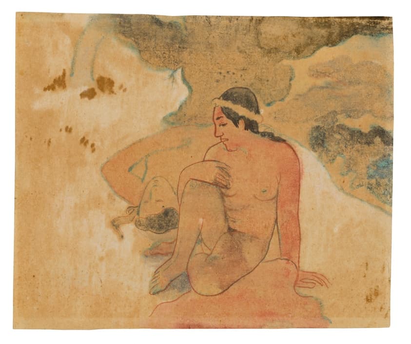 Aha oe feii? (What! Are You Jealous?) — Paul Gauguin