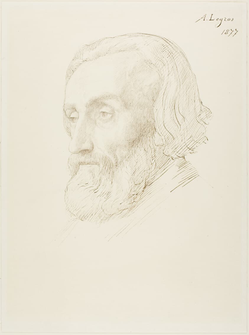 Head of a Man — Alphonse Legros