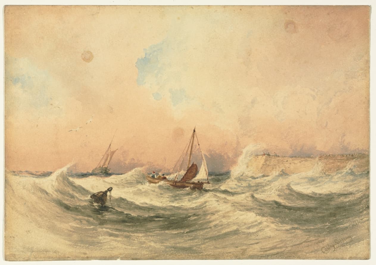 Marine — Anthony Vandyke Copley Fielding