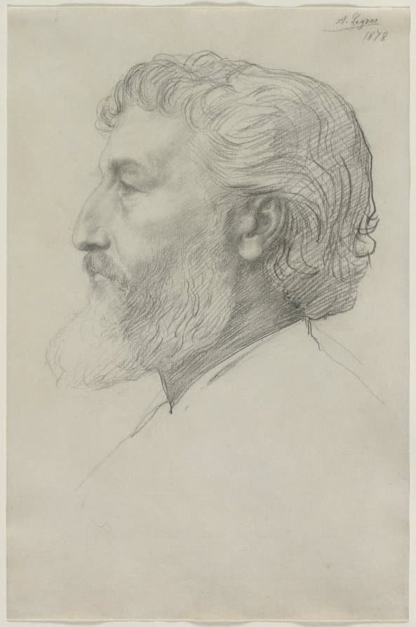 Sir Frederick Leighton — Alphonse Legros