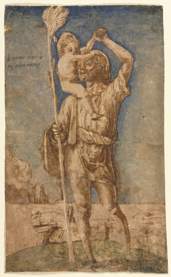Saint Christopher — Andrea Mantegna