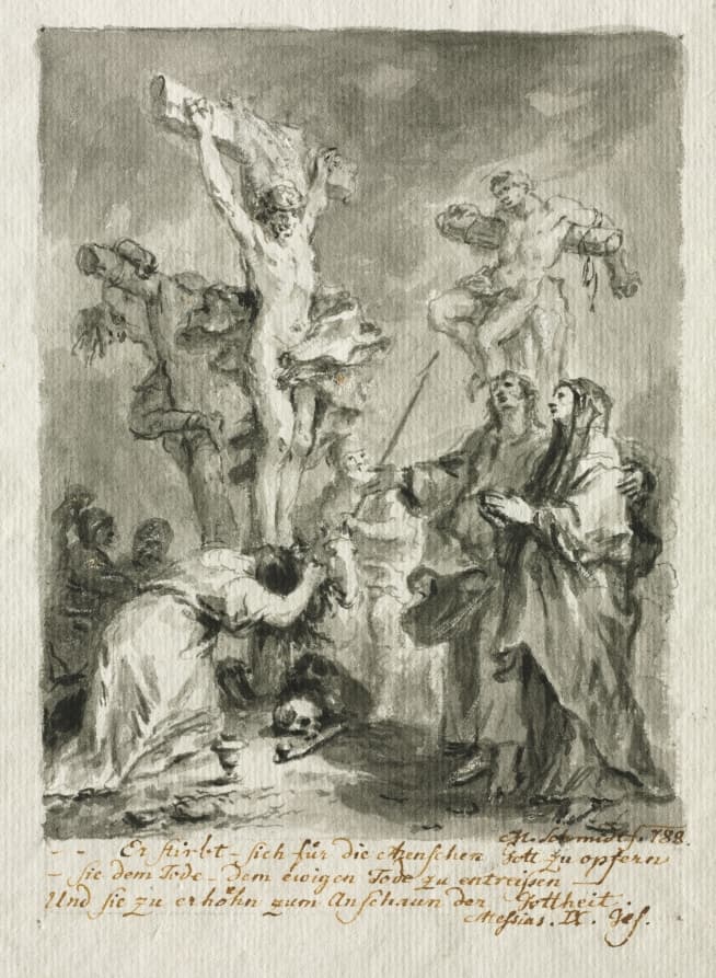The Crucifixion — Martin Johann Schmidt